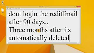 How to delete Rediffmail account permanently  How can i delete my Rediffmail account Permanently [upl. by Assenov]