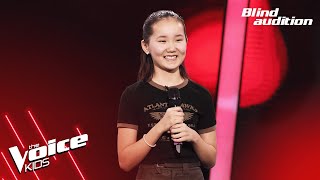 NasandulamA  quotChihiroquot  Blind Audition  The Voice Kids Mongolia 2024 [upl. by Goulder411]