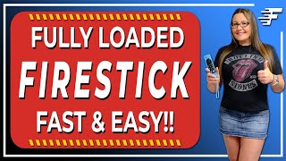 FULLY LOAD YOUR FIRESTICK  STEPBYSTEP  EVERY STREAMING APP [upl. by Amalbergas245]