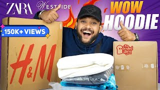 5 Best Winter HampMZARA HoodiesSWEATSHIRT for Men 🔥 The Souled Store Hoodie Haul 2022  ONE CHANCE [upl. by Enelyak]