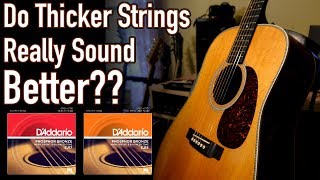 Does String Gauge Affect Tone 10s vs 13s Comparison [upl. by Farron]