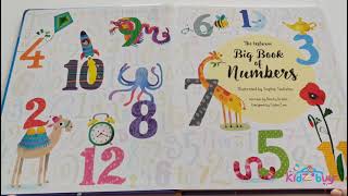 Big Book of Numbers Usborne I Usborne Number book for kids I ISBN‎ 9781474937191 [upl. by Mireille]