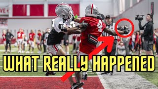 Jeremiah Smith CRAZY CATCH At Ohio State Spring Practice  2024 Dynasty Fantasy Football Trades [upl. by Rosalind466]