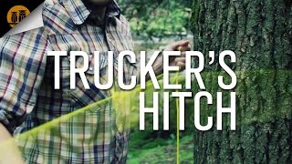 How to Tie A Truckers Hitch Knot Tutorial [upl. by Jamil]