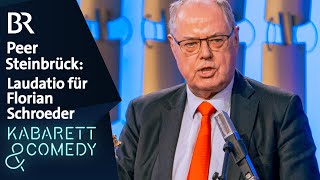 Peer Steinbrück Laudatio für Florian Schroeder  Bayerischer Kabarettpreis 2024  BR [upl. by Rafaello]