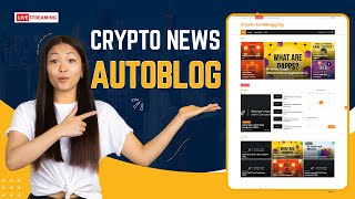 Create a crypto news auto blogging website using WordPress automatic plugin 2024 [upl. by Enrahs136]