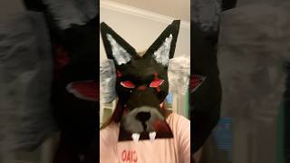 First ever dog mask Theme Demon wolf [upl. by Sirak449]