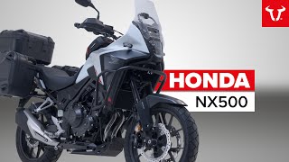 The ultimate accessories guide for the new Honda NX500  Make your adventure bike fit [upl. by Ahsitel]