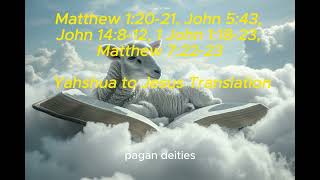 Yahshua to Jesus Translation [upl. by Leahcimnaj]