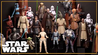 My Attack of the Clones Geonosis Arena 6quot Shelf  Star Wars Black Series  SHFiguarts [upl. by Yasu]