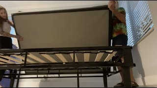 How to assemble a Nectar bed and frame [upl. by Esyla]