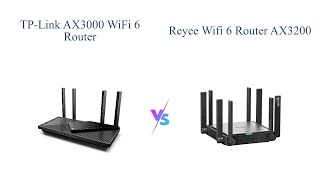 TPLink AX3000 vs Reyee AX3200 WiFi 6 Router 🆚 Which is Better for You [upl. by Lougheed]