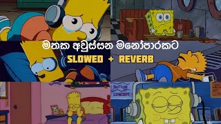 මතක අවුස්සන මනෝපාරකට  Slowed and Reverb Songs  manoparakata sindu playlist 9 [upl. by Waylon107]