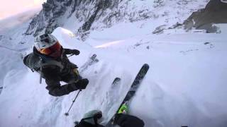 Col du Plan Tournier Spur Aiguille du Midi North face [upl. by Margalit796]