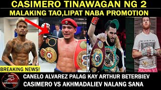 CASIMERO Tinawagan Ng 2 Malaking Tao Lilipat Naba Ng Promotion Canelo Palag Kay Beterbiev [upl. by Alo]