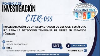 CIER055 IMPLEMENTACIÓN DE UN DESPACHADOR DE GEL CON SEMÁFORO LED PARA LA DETECCIÓN TEMPRANA [upl. by Osyth52]