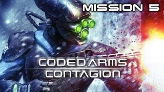 Coded Arms Contagion  Mission 5 gameplay walkthrough PSP PS Vita ULUS10184 [upl. by Enilatan]