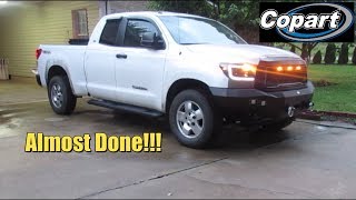 Rebuilding a Wrecked 2012 Toyota Tundra Part 8 [upl. by Aan]