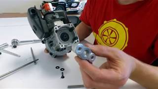 How to remove and install a clutch on a Zenoah engine [upl. by Cristal]