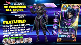 NEW Script Skin Alucard Legend No Password  Effect amp Voice  New Patch Mobile Legends [upl. by Cyndi]