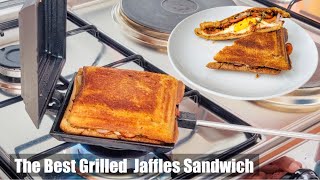 Homemade Jaffle Recipe  Jaffle එකෙන් රස Sandwich එකක්  Camping Foods  Jaffle Recipe  Bhagi [upl. by Eelegna792]