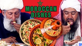 Tribal People Try Moroccan Dishes For The First Time [upl. by Eisej]