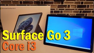 The Microsoft Surface Go 3 Core i3 Tablet  Unboxing amp Review surface [upl. by Airrej658]