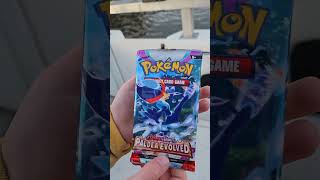 Fishing for Magikarp 🎣 and Paldea Evolved etb Giveaway shorts pokemon pokemoncards pokemontcg [upl. by Ddal]