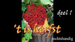 Haken  tutorial 591 t Is herfst deel 1 [upl. by Coh]