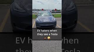 What EV haters think when they see a Tesla 🤔 Best Custom Lock Sound Ever 💪 [upl. by Meletius]