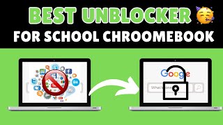 Get ANY Site Unblocked on Your School Chromebook in 5 Seconds [upl. by Nevs]