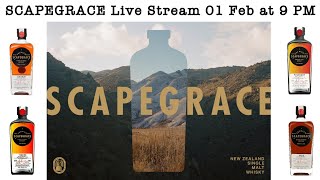 Scapegrace New Zealand Single Malt Whisky Tasting with Mikey Ball LIVE from New Zealand in English [upl. by Leiria]