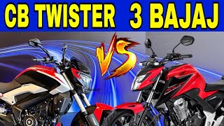 CB Twister Que se Cuide com BAJAJ em 2025 [upl. by Enyalb]