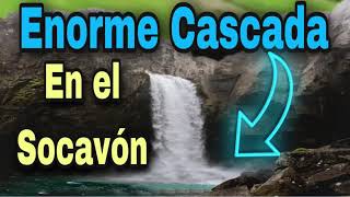 El Socavón de Puebla se está llenando de agua y forma una Enorme Cascada [upl. by Ahsinauj]