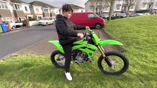 Kawasaki kx 85 L 2022 [upl. by Aryn]