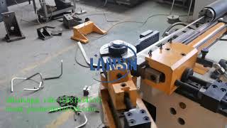 CNC tube bender pipe bending machine pipebendingmachine cnctubebender [upl. by Milah]