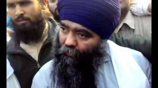 ludhiana goli kand 5 dec 2009 Latest Video  Baba Harnam Singh Bhindranwale in Bir Rass [upl. by Tiloine]