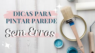 Dicas para pintar parede shorts [upl. by Elocan]