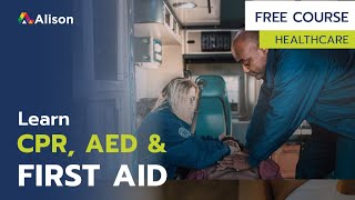 CPR AED amp First Aid  Free Online Course with Certificate [upl. by Hayn]