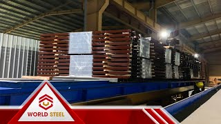 Dự án Kết Cấu Thép Carpot  USA  WorldSteel [upl. by Maggie]