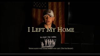 I Left My Home Military Cadence  Official Lyric Video [upl. by Bianchi]