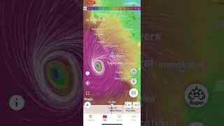 Windfinder Pro’s Hurricane Ian Forecast [upl. by Konrad]