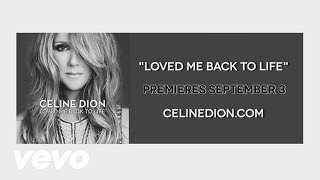 Céline Dion  Teaser Video  Loved Me Back to Life Instudio footage [upl. by Renault]