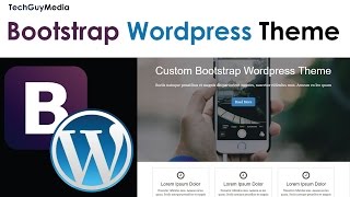 Wordpress Theme With Bootstrap 1  Intro and HTML [upl. by Agathe42]