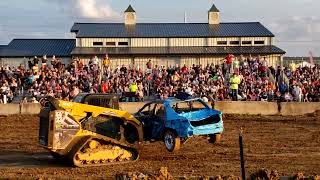 demolition derby 2023 Warren County Fair Ohio [upl. by Callum]