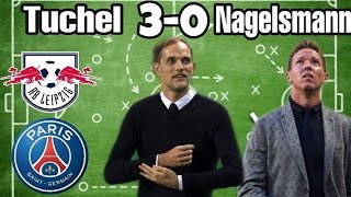 PSGLEIPZIG  COMMENT TUCHEL À GAGNER LA BATAILLE TACTIQUE FACE À NAGELSMANN [upl. by Ocsic]