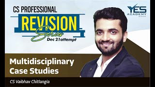 Multidisciplinary Case Studies  CS Prof MCS Marathon for Dec 21 CS Vaibhav Chitlangia [upl. by Kcirre]