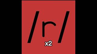 Letter R Song but x2 to x100 Official [upl. by Chadbourne]