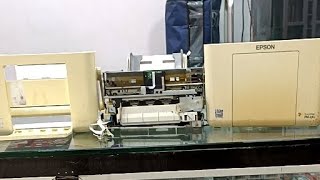 Epson PM245 PM520 SD Card Printer pepar jaam Red Lights Problem service required [upl. by Ofelia]