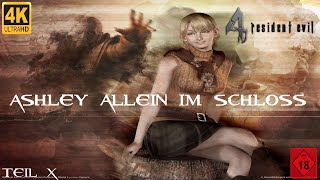 Resident Evil 4 Kapitel 34 Ashley schleicht allein durchs Schloss 4K60FPS Deutsch [upl. by Troc]